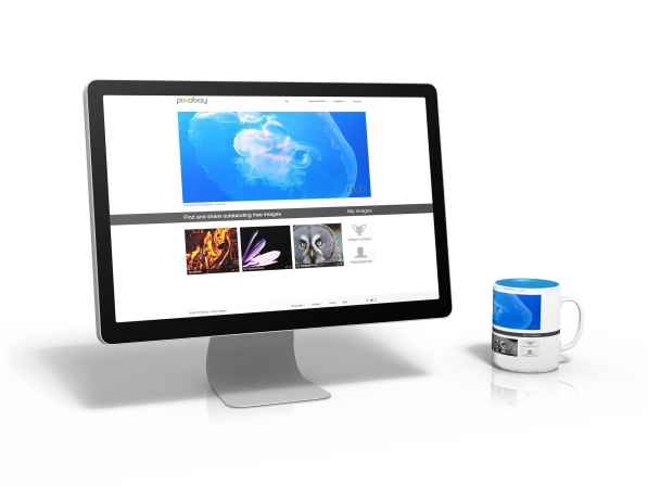 Abbildung Mac mit offener Webseite